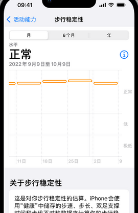 文山iPhone手机维修如何在iPhone开启'步行稳定性通知'