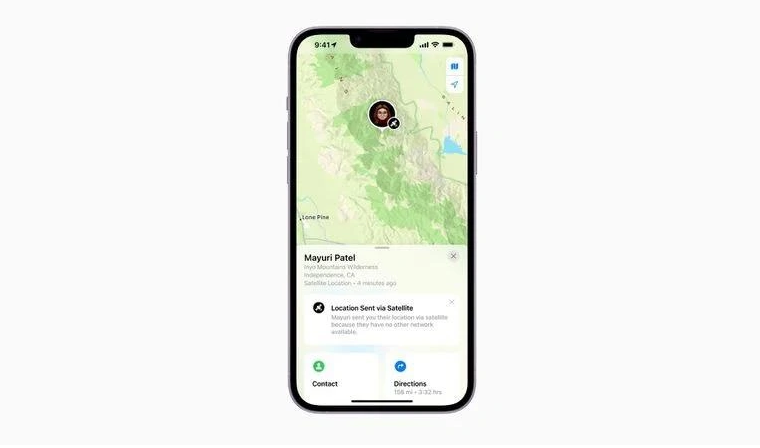 文山苹果14维修分享iPhone14系列中 FindMy功能通过卫星分享位置方法教程 